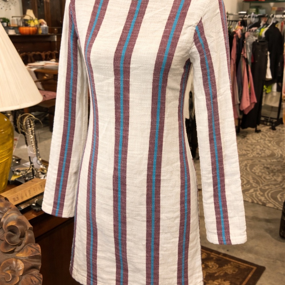 Ace&jig Striped Long Sleeve Dress